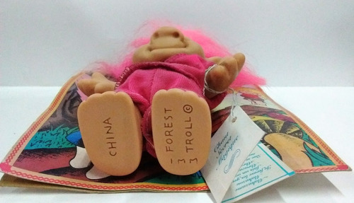 Trolls Forest Troll Wow Wee Retro Vintage Blister Nuevo