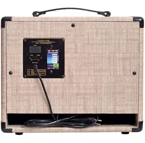 Imagem 5 de 5 de Amplificador Borne Vorax 630 Para Guitarra De 25w Cor Palha