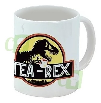 Tazón Tea - Rex, Jurassic Park, Tazon Dinosaurio