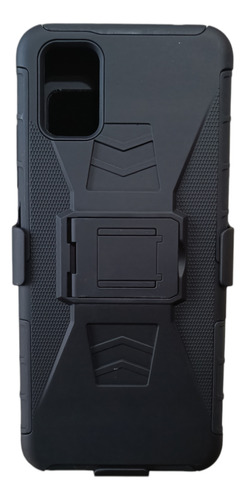 Funda De Uso Rudo Con Clip Robot Con Mica Para Zte