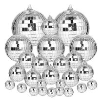 Comprar 40 Bolas De Espejo Plateadas Para Decoración De Discoteca