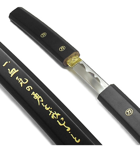 Espada Katana Japonesa Wakizashi Aço Carbono Suporte Bushido