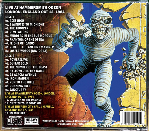 Iron Maiden - Resurrection At Hammersmith