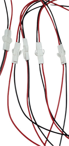 5 Pares Conectores Jst -el 2 Pin 400mm Cable 22 Awg Robotica