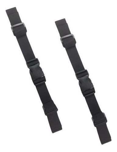 2x 2pcs Universal Nylon Mochila Sternum Cinturón Mochila