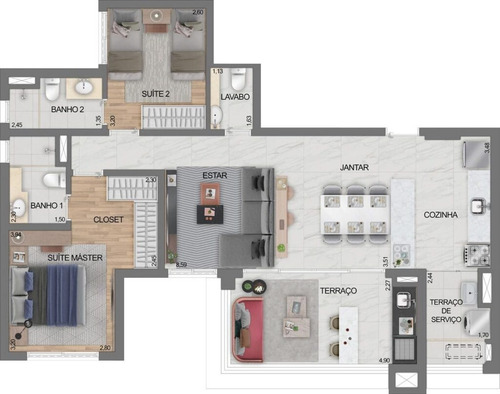 Imagem 13 de 15 de Apartamento - Ap00082 - 70504266