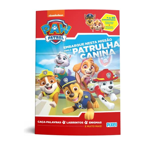 Libro Patrulha Canina Livrão De Nickelodeon Brasil Pixel - G
