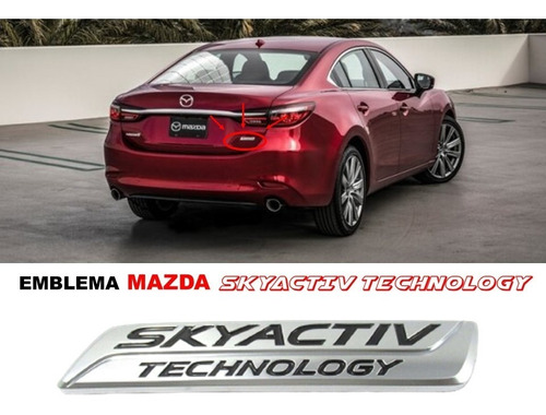 Emblema Mazda Skyactiv Tecnology