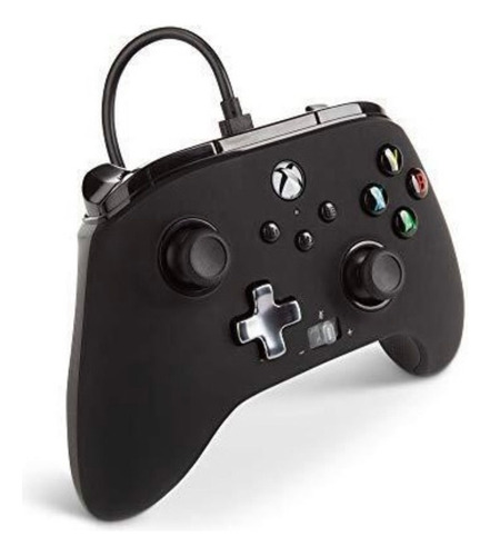 Joystick Control Xbox Powera Cableado Negro
