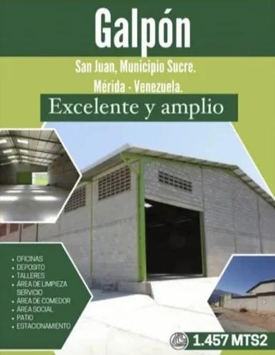 Venta Galpón Estado Mérida