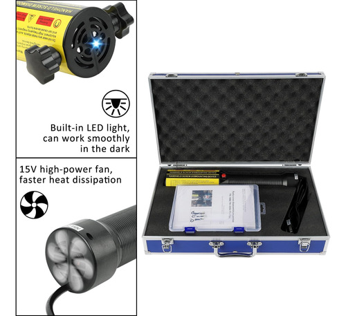 Kit Calentador Magnético De Inducción 1200w 8 Bobinas
