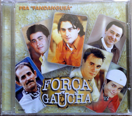 Cd - Força Gaucha - Pra Fandanguea