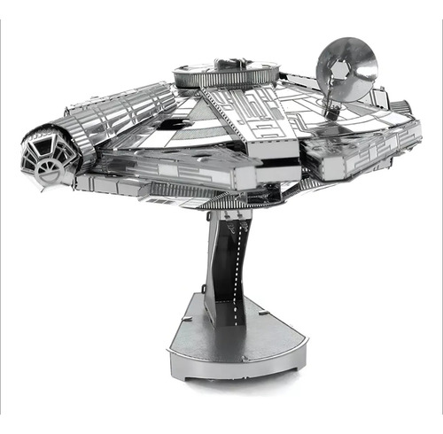 Rompecabezas 3d Metal Millenium Falcon - 2 Piezas Genéricas