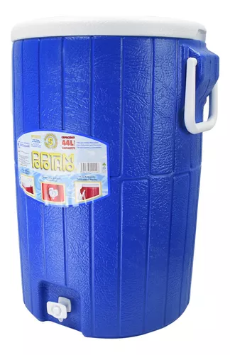 TERMO POPOTAMO PARA AGUA DE 40 LTS 40 CM X 35 CM COLOR AZUL MARCA DECO