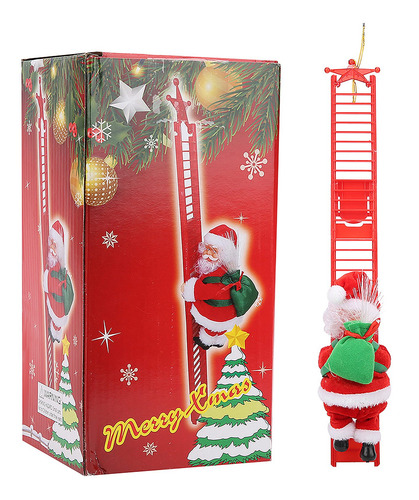 Imagen 2 de 10 de Adornos Para Árbol De Navidad, Escalera Eléctrica Para Subir