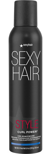 Sexyhair Style Curl Power Curl Bounce Mousse, 8.5 Onzas | Co