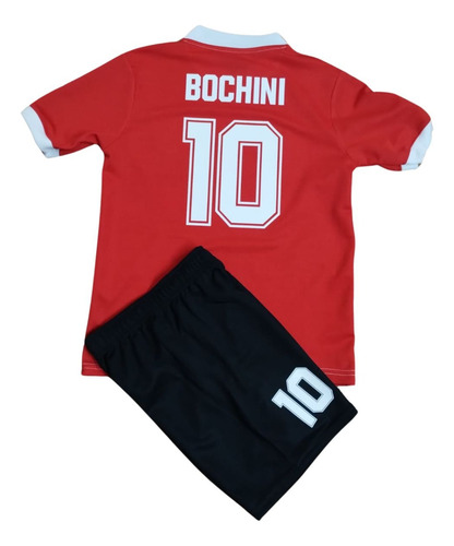 Camiseta Retro Independiente + Short Niños Sportbox