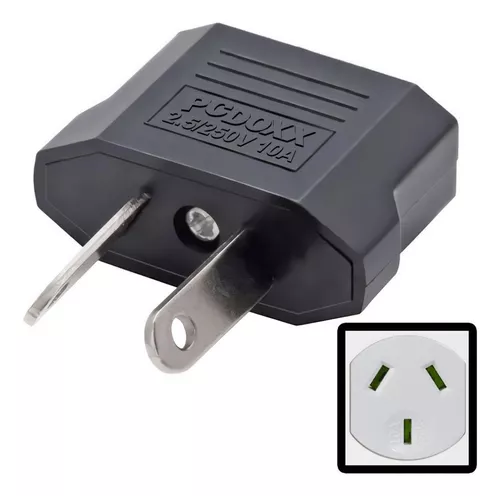 Adaptador Enchufe Universal a Chileno - 250V/100V 10A