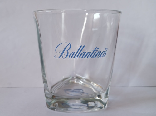 Vaso De Whisky Original Ballantines  (vidrio Grueso)