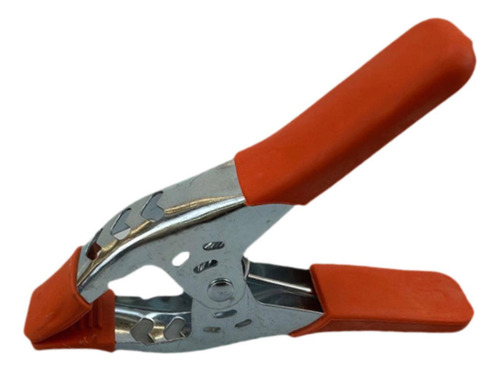 Clamp De Primavera, Servicio Pesado, Clip De Metal, Naranja