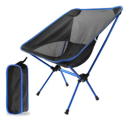 Silla Plegable Portátil Desmontable Exteriores Picnic Pesca