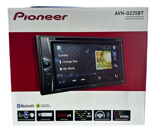 Radio Pioneer Avh-g225bt