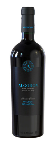 Vino Algodon Black Label Malbec Bonarda 750ml.