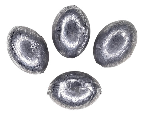 Plomo Huevo Pasante De 40gr. X 10 Unidades