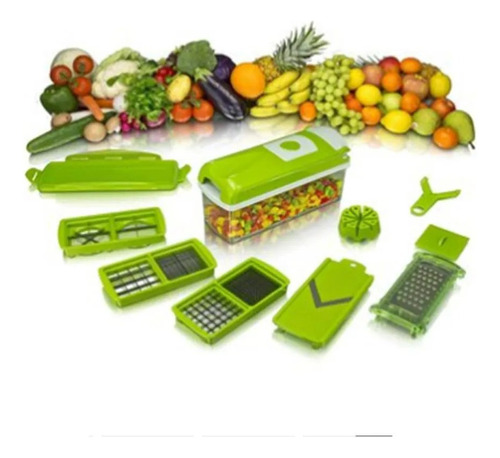 Picatodo Nicer Dicer Procesador Alimentos Ayudante De Cocina