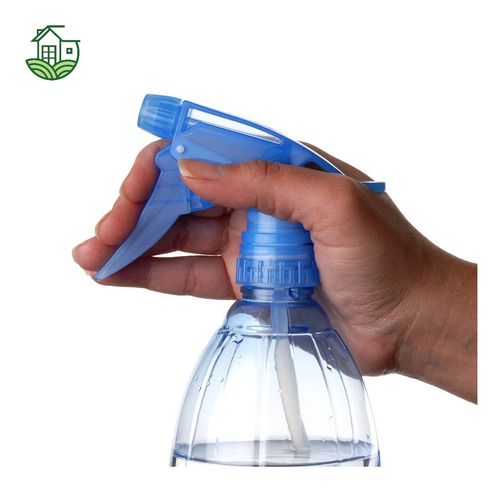 Imagen 3 de 9 de Pulverizador Rociador Verde Cristal 1 Lt X 5 Unidades