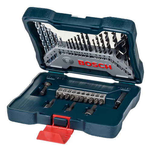 Jogo De Pontas E Brocas Bosch X-line Com 33 Peças