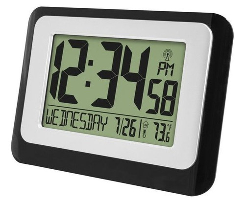 Reloj Digital De Calendario Atómico Con Temperatura Ambiente