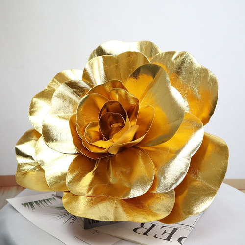 Cabeza De Rosa Gigante, Flores Artificiales De 30/40/50 Cm