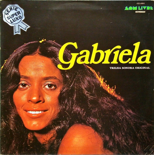 Gabriela Lp Trilha Sonora Da Novela Nacional Sl 1975 2387