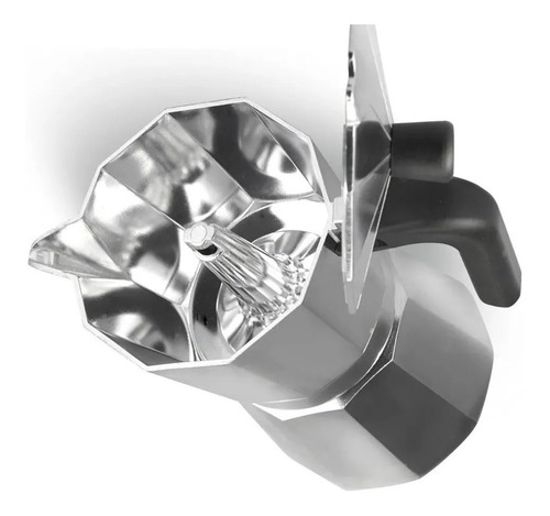 Imagen 3 de 8 de Cafetera Italiana Express Moka 3.tz Aluminio Magefesa España