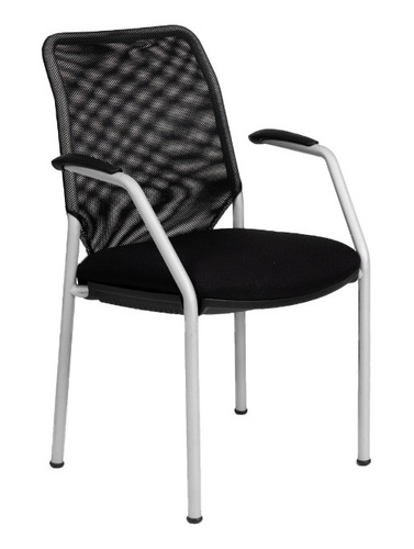 Silla Cala De Oficina Sala De Espera Living Respaldo De Red