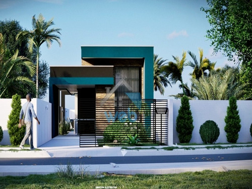 Imagem 8 de 24 de Linda Casa No Bairro Eucaliptos Com 02 Quartos Sendo 01 Suite, Em Fazenda Rio Grande. - Ca02258 - 71145355