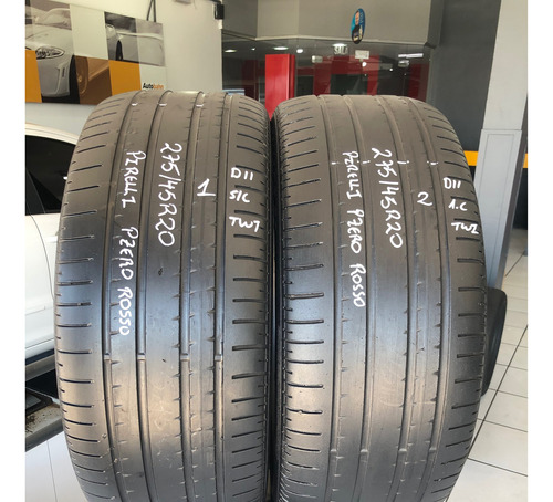 Kit 02 Pneus 275/45r20 Pirelli Pzero Rosso 110y (usados) (Usado)