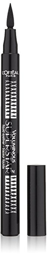 L'oréal Paris Voluminosa Superstar Delineador De Ojos, Negro