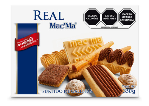 Galleta Mac'ma Real Finas Surtidas 350g