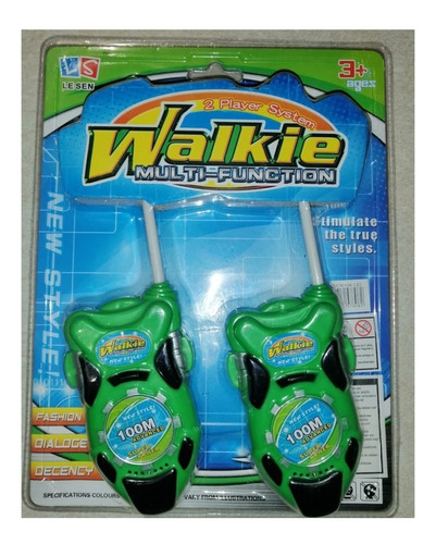 Walkie Talkie Para Niños  Muy Buen Alcance