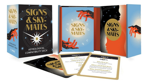 Signs & Skymates Astrological Compatibility Deck, de Trenou, Dossé-Via. Editorial Running Press Miniatures Editions, tapa blanda en inglés, 2022