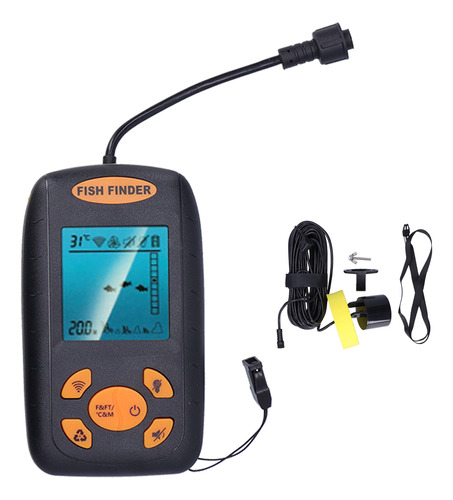 Sensor De Sonda Fish Finder, Portátil, Inalámbrico, Con Pant