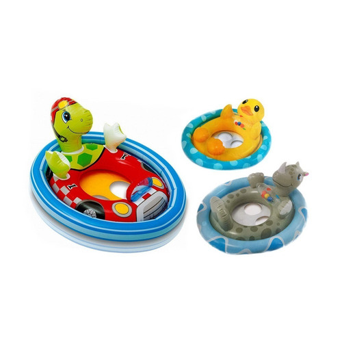 Flotador Salvavidas Inflable Agua Aro Animal Intex Infantil 