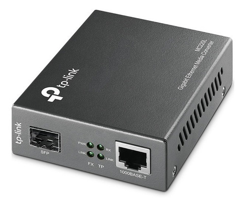 Media Converter Gigabit Tp-link Mc220l Slot Sfp Fibra 1000