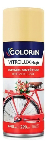 Aerosol Vitrolux Magic Esmalte 3 En 1 Brillante | Giannoni Color Marfil Seda