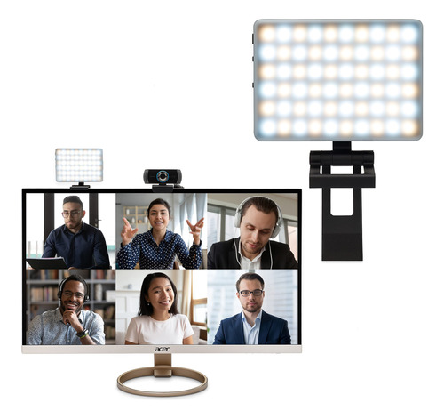 Humancentric Kit De Iluminacin De Videoconferencias, Luz De