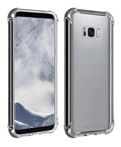Funda Para Samsung S8 Plus Transparente Antishock  +hidrogel
