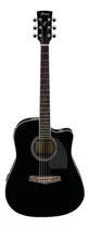 Comprar Guitarra acústica Ibanez PF15ECE para diestros black high gloss brillante
