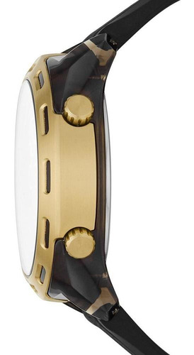 Relógio Diesel Masculino Crusher Dourado Dz1901/8pn
